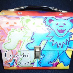 Grateful Dead Dome Lunch box Tin Vandor 2001 Dancing Bears